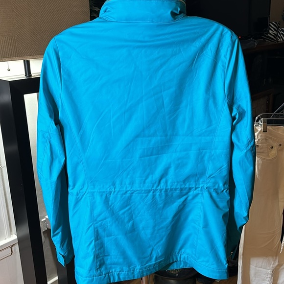 LORO PIANA World Luxury brand. Blue technical jacket lined with cashmere. - Picture 3 of 14